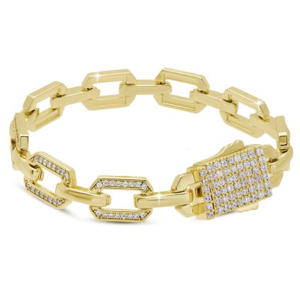 53968 naramek pozlaceny 14k se zirkony 2002713
