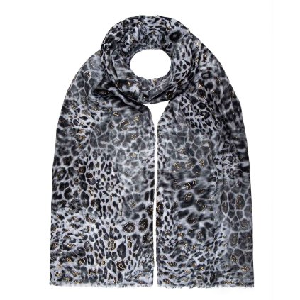 55126 damsky sal leopardi vzor cerny 769 1 xc2511 12