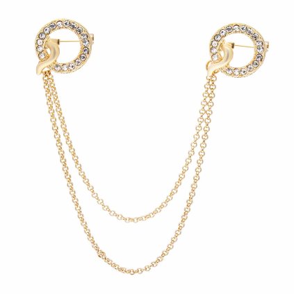 57742 broz dvojita s retizkem zlata 2042 28