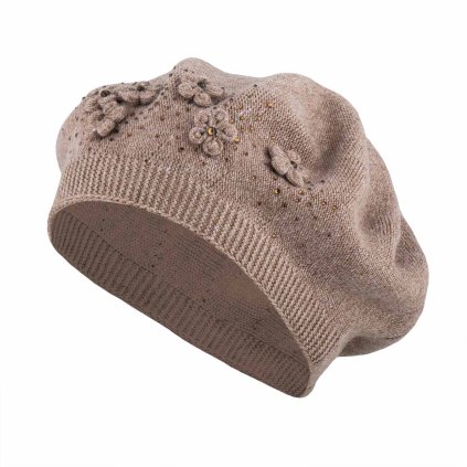 60253 damsky baret khaki 7100461 6