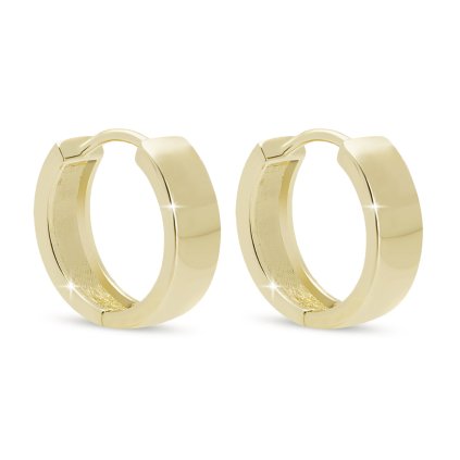 60367 2 verona 3840 kruhove nausnice s malym srdickem 1 5 cm