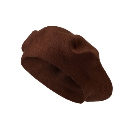 61027 damsky kasmirovy baret 24 1 tmave hnedy 7100437 5