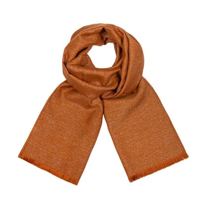 61955 damsky sal trpitivy cihlove barvy 7200812 2