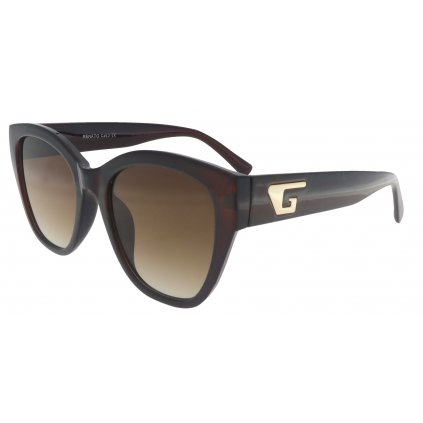 Dámské sluneční brýle, Cat Eye 22350, hnědé barvy 9001399-38
