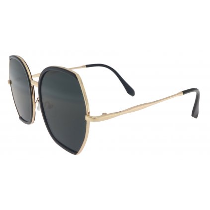 Dámské sluneční brýle, Cat Eye 290002, černo-stříbrné barvy 9001399-119