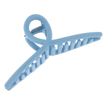 Spona do vlasů - skřipec BASIC spirálka, žluté barvy 8000769-2