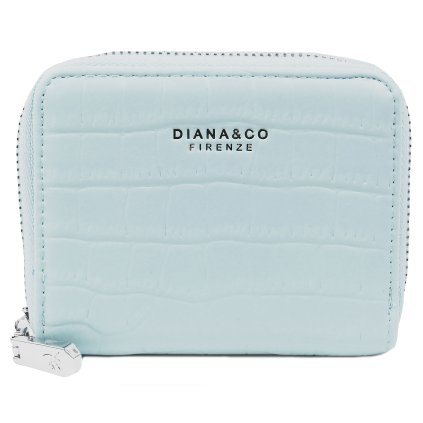 Dámská peněženka Diana&Co 3195-9 pastelově tyrkysová - motiv kůže 7302041-3