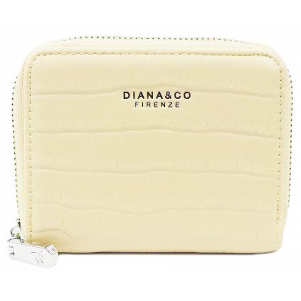 Dámská peněženka Diana&Co 3195-9 pastelově růžová - motiv kůže 7302041-1