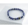 Náramok z prírodných kamenov na ruku Lapis lazuli 2001030-8