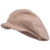Dámsky baret s kšiltom 23/130, béžová farba 7100398-9
