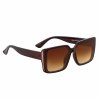 54907 damske slunecni bryle hranate tmave hneda 9001997 1 tr2540