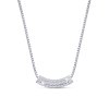 55714 55714 strieborná retiazka s príveskom so zirkónmi 2314