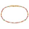 58186 naramek s barevnymi zirkony 2947