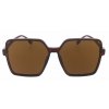 Dámské sluneční brýle, čtvercové 22365, hnědé barvy s tónovanými čočkami 9001399-1