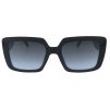 Dámské sluneční brýle, čtvercové 22207, černo-modré barvy 9001399-72