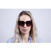 Dámské sluneční brýle, Cat Eye 22209, hnědé barvy 9001399-79