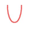 Náhrdelník 5272-2 s malými umělými perličkami - červené barvy 6000509