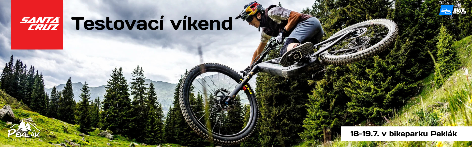 Testovací víkend Santa Cruz