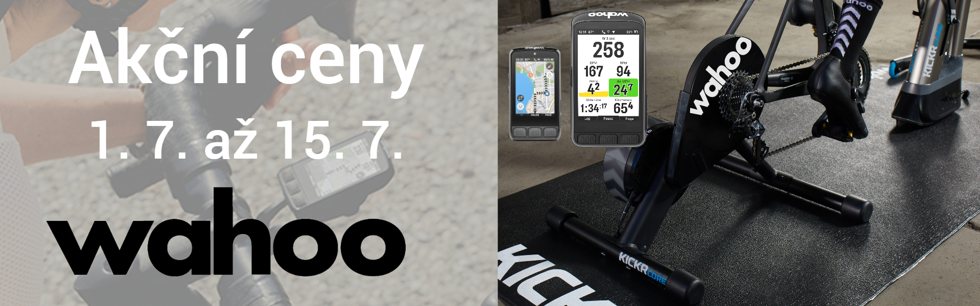 Akční ceny na produkty Wahoo x Tour de France