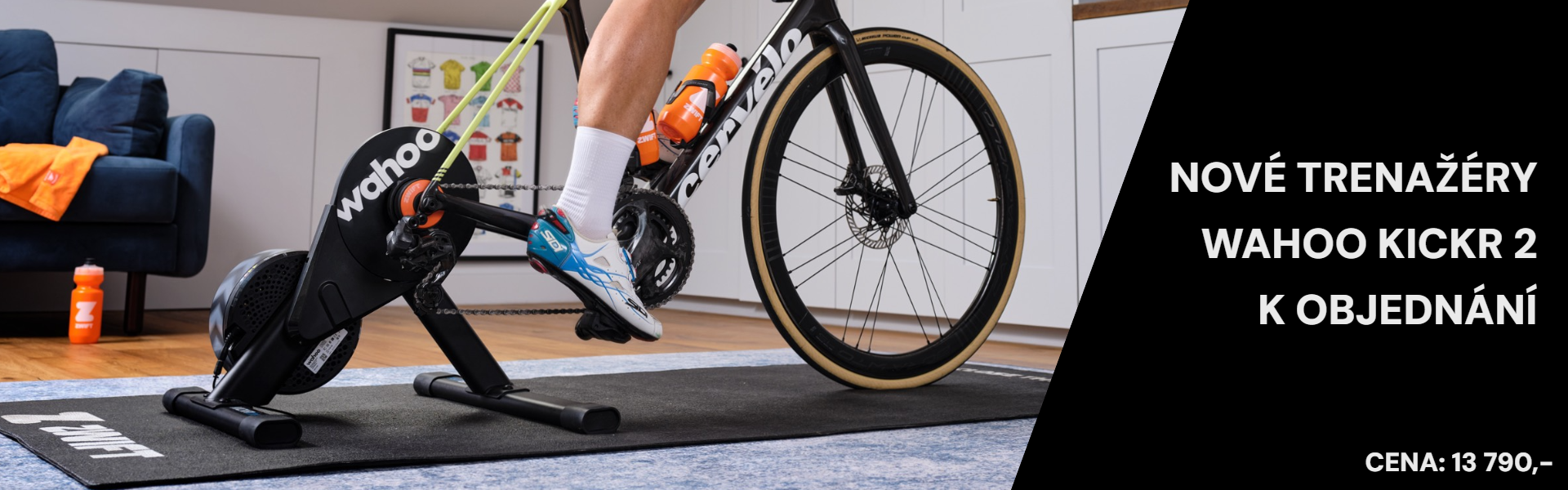 Tranažéry WAHOO KICKR CORE 2 Zwift Cog and Click
