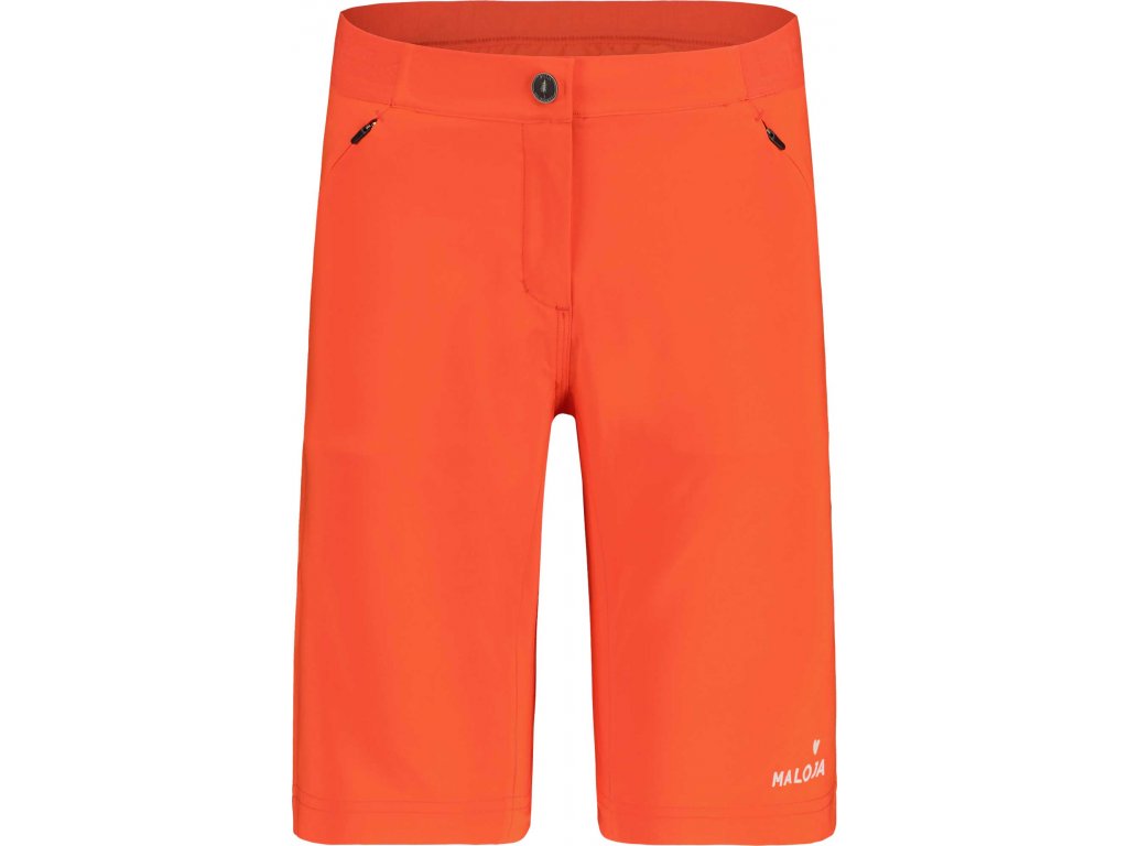 maloja cyklisticke sortky anemonam red 1