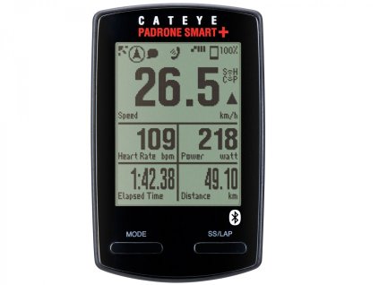 Cyklopočítač CAT Pardone Smart+ černá