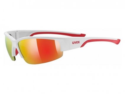 12919 bryle uvex sportstyle 215 white matte red 8316