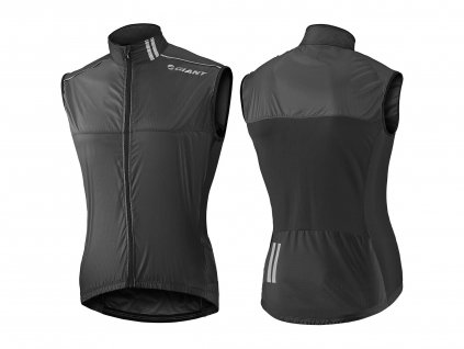 Vesta GIANT superlight wind vest black