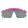 Brýle UVEX Flowline pink matt/mir. blue