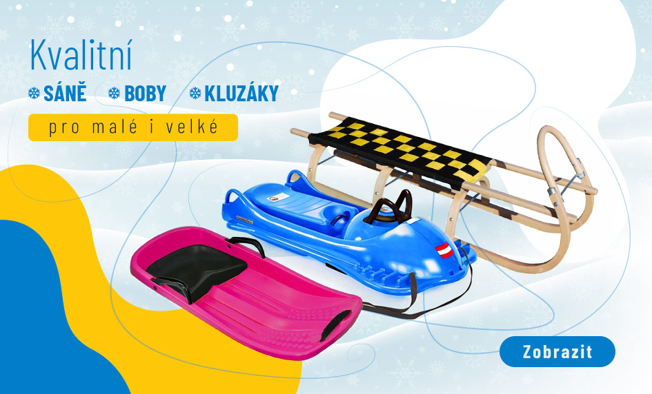 SÁNĚ, BOBY, KLUZÁKY