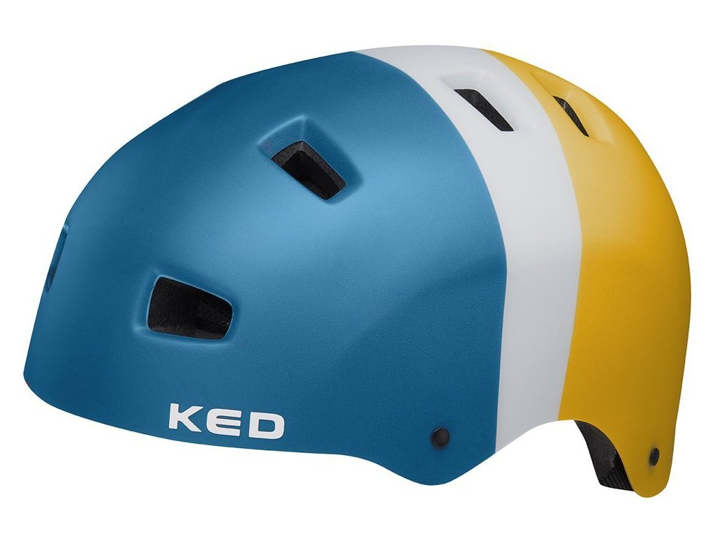 Přilba KED 5Forty 3 colors retro boy (Barva modrá, Velikost M 54-58 cm)