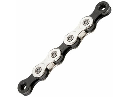 řetěz KMC X-11 stř/černý balení PE, 118 čl. (Velikost 11sp)