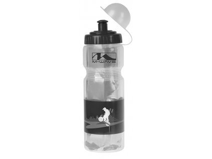 Lahev termo MIGHTY (Barva transparent/černá, Objem 0,4 l)