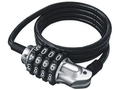 zámek MAGNUM spirála 1200x6 mm 4 x stavitelný kód (Velikost 1200)