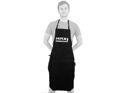 zástěra MAX1 černá (Barva černá)