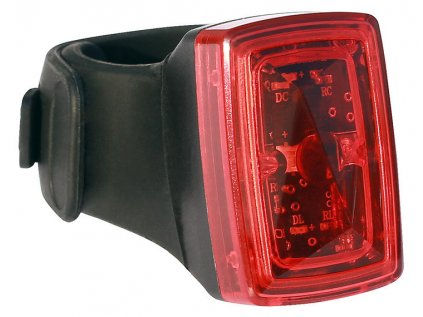 Blikačka zadní SMART GEM mini 308 R (Baterie včetně baterie)