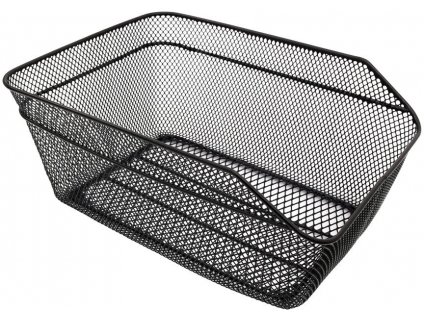 koš zadní na kolo MAX1 s hustými oky (Barva černá)
