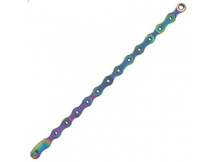 řetěz SRAM 12 speed PC XX1 Eagle HollowPin 126 čl.+ spojka PowerLock Flowlink rainbow (Velikost 12sp)