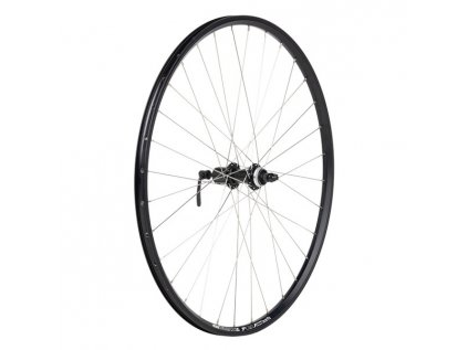 Kolo DEMA MTB Disc 26" černé zadní kazetové s QR, uchycení center lock