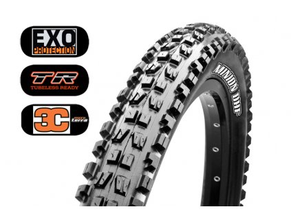 Plášť MAXXIS Minion DHF 27.5 x 2.60 kevlar EXO TR 120TPI 3C Maxx Terra