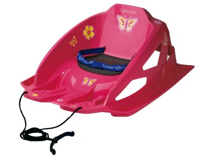 Bob plastový AlpenBambino (Barva růžová)