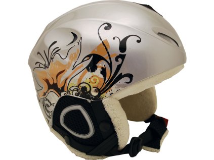 Lyžařská přilba SULOV BREAK, stříbrná (Helma velikost L)