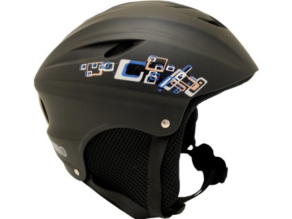 Lyžařská přilba CALTER® PRO, černá (Helma velikost S)