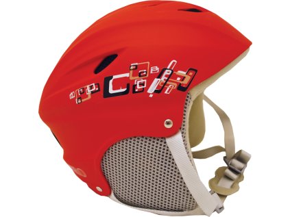 Lyžařská přilba CALTER® PRO, červená (Helma velikost L)