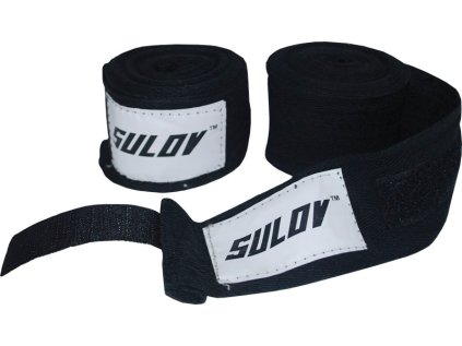 Box bandáž SULOV nylon 4m, 2ks, černá
