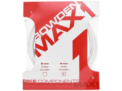 bowden MAX1 4 mm bílý balení 3 m (Barva bílá)
