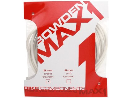 bowden MAX1 5 mm bílý balení 3 m (Barva bílá)
