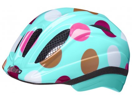 Přilba KED Meggy II Trend dots retro (Barva mint, Velikost XS 44-49 cm)