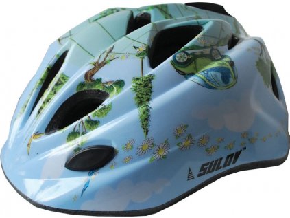 Dětská cyklo helma SULOV GUAR, modrá