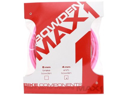bowden MAX1 4 mm fluo růžová balení 3 m (Barva růžová)